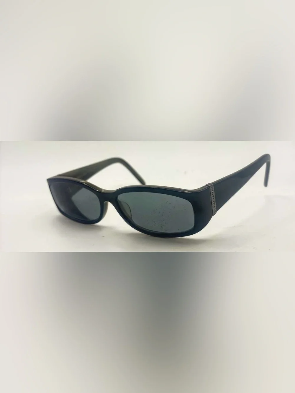 Norma Kamali 7564 Black Oval Sunglasses Frames Only